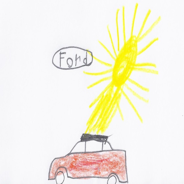 Bild von Solarauto mit Ersatztank